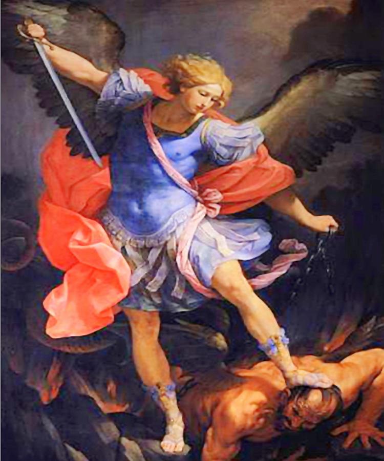 St Michael The Archangel Print Catholic Art Archangel - vrogue.co